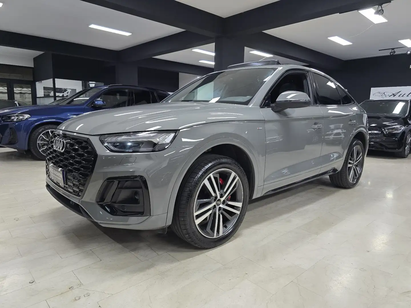 Audi Q5 Q5 2021 SPB 40 2.0 tdi S line quattro s-tronic Grigio - 1