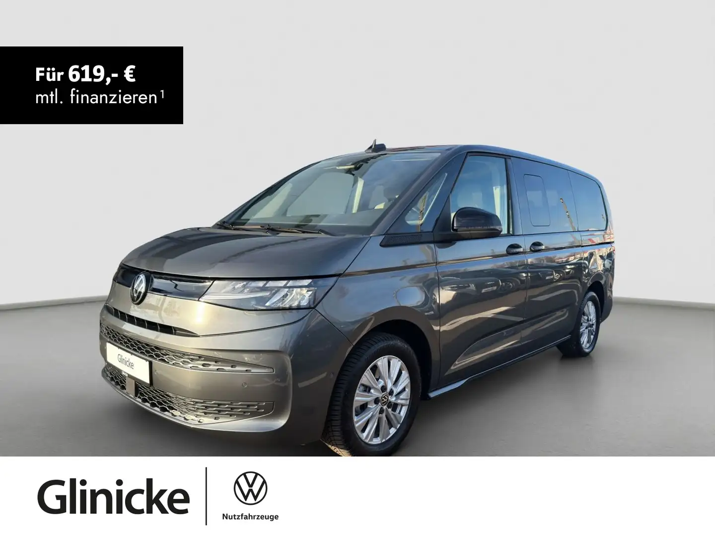 Volkswagen T7 Multivan T2.0 Multivan TDI LÜ DSG LED AHK 7-Sitz Grau - 1