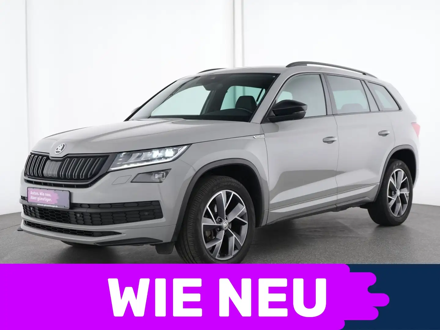 Skoda Kodiaq Sportline Navi|Canton|Kamera|LED|SHZ|PDC Gris - 1