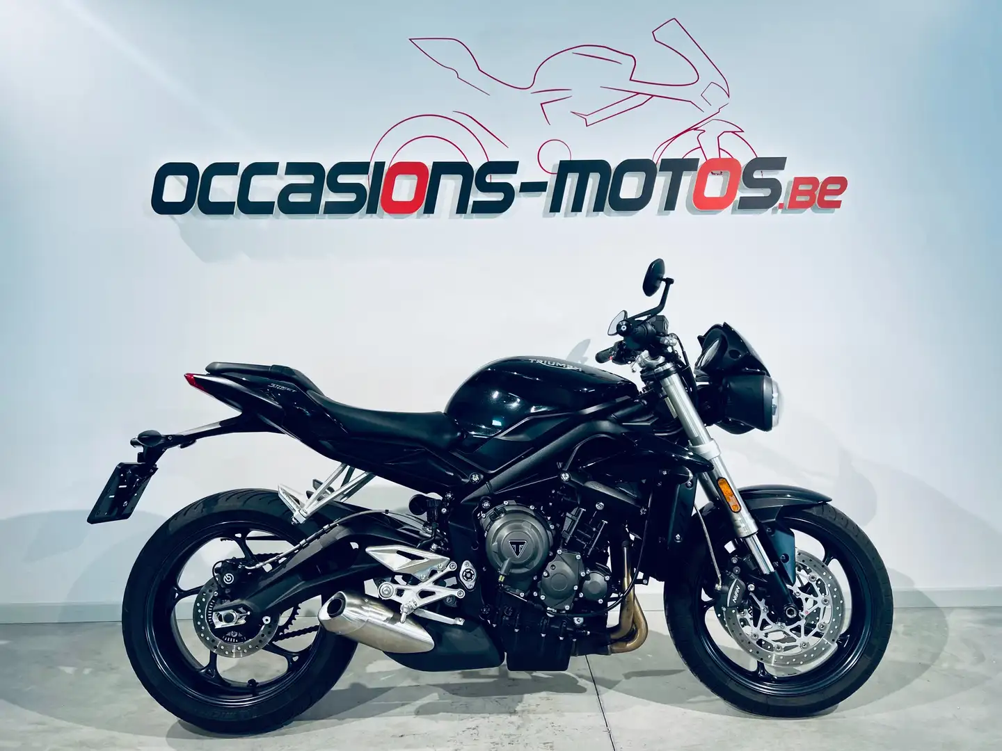 Triumph Street Triple S 765 - GARANTIE 1 AN Noir - 1