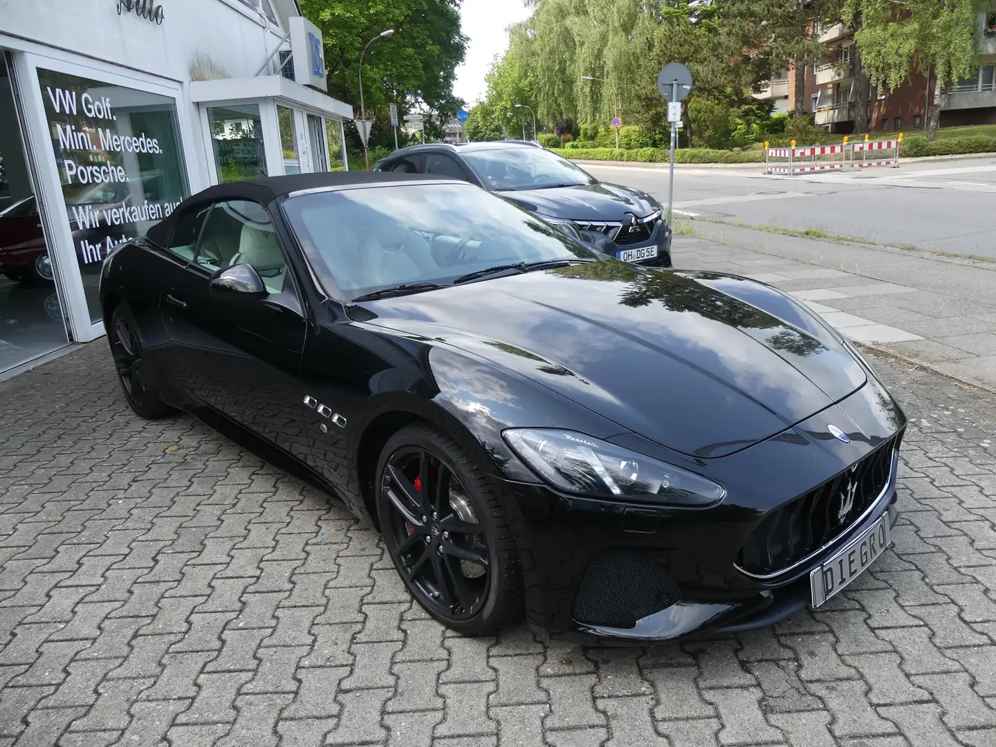 Maserati GranCabrio Sport * 1. Hand * 1 Jahr Garantie Schwarz - 1