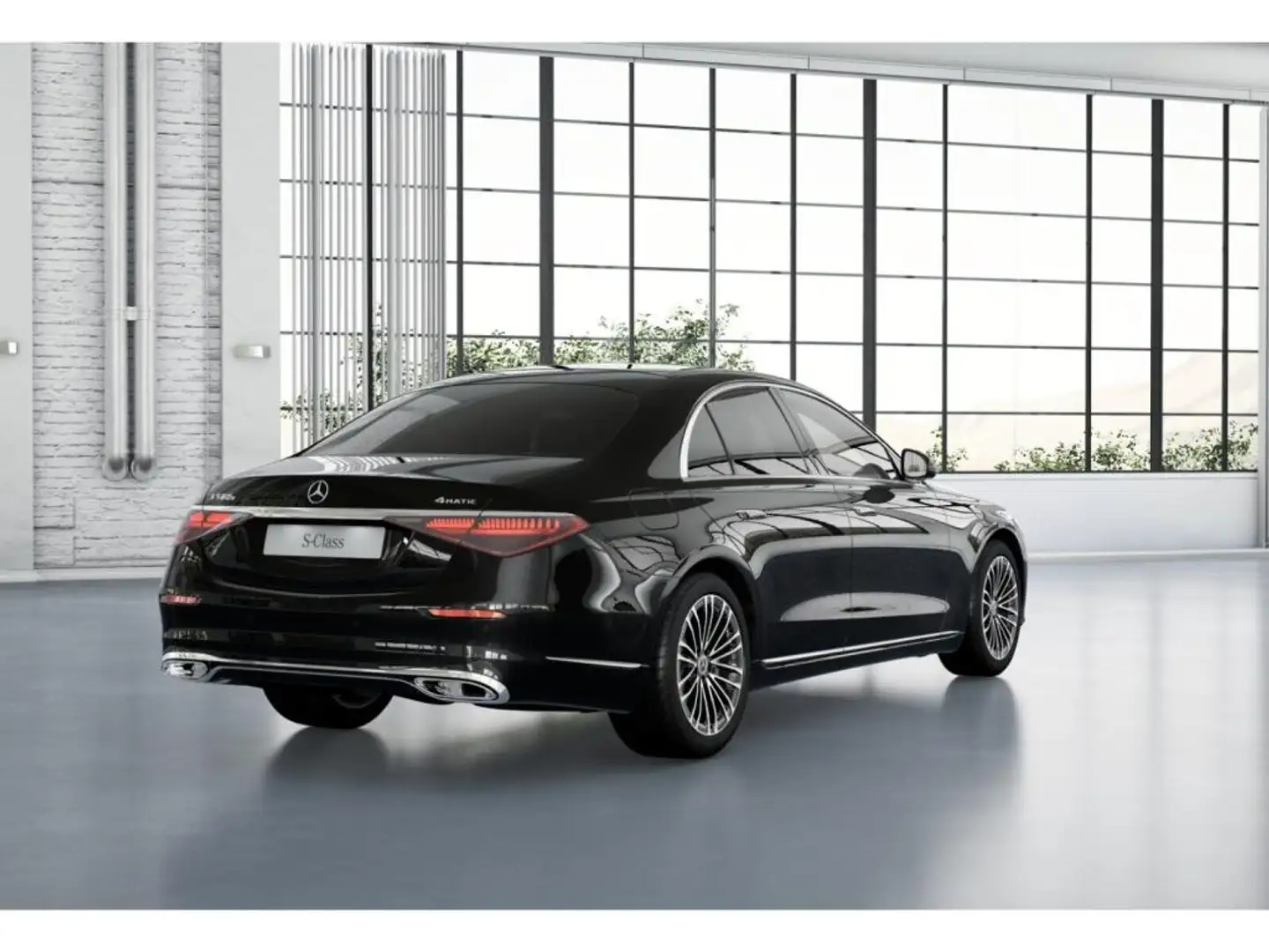 Mercedes-Benz S 580 e 4M Pano/Burm/360/Sitzklima/Airm/Distr/19 Negro - 2