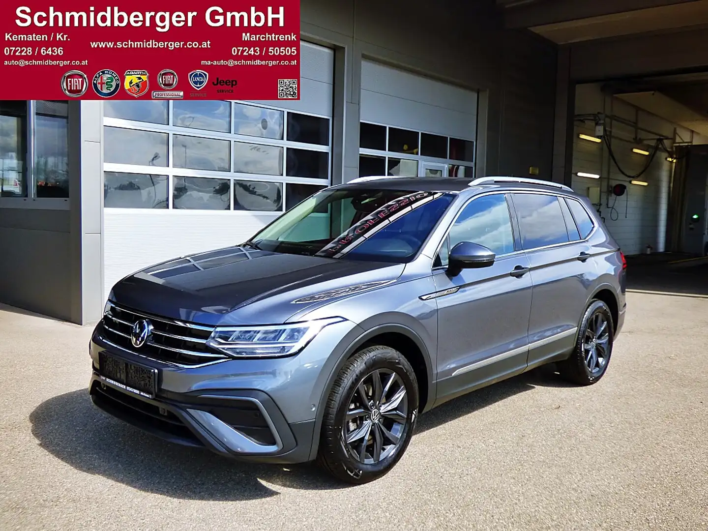 Volkswagen Tiguan Allspace Tiguan 1,5 TSI ACT Allspace Life Grau - 1
