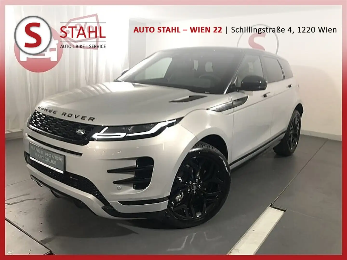 Land Rover Range Rover Evoque R-Dynamic SE D165 | Auto Stahl Wien 22 Silber - 1