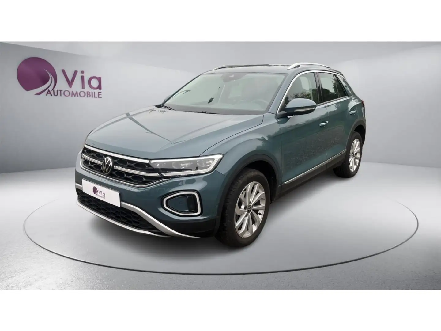 Volkswagen T-Roc 1.5 TSI 150 Style - CARPLAY / CAMERA / IQ LIGHT Bleu - 1