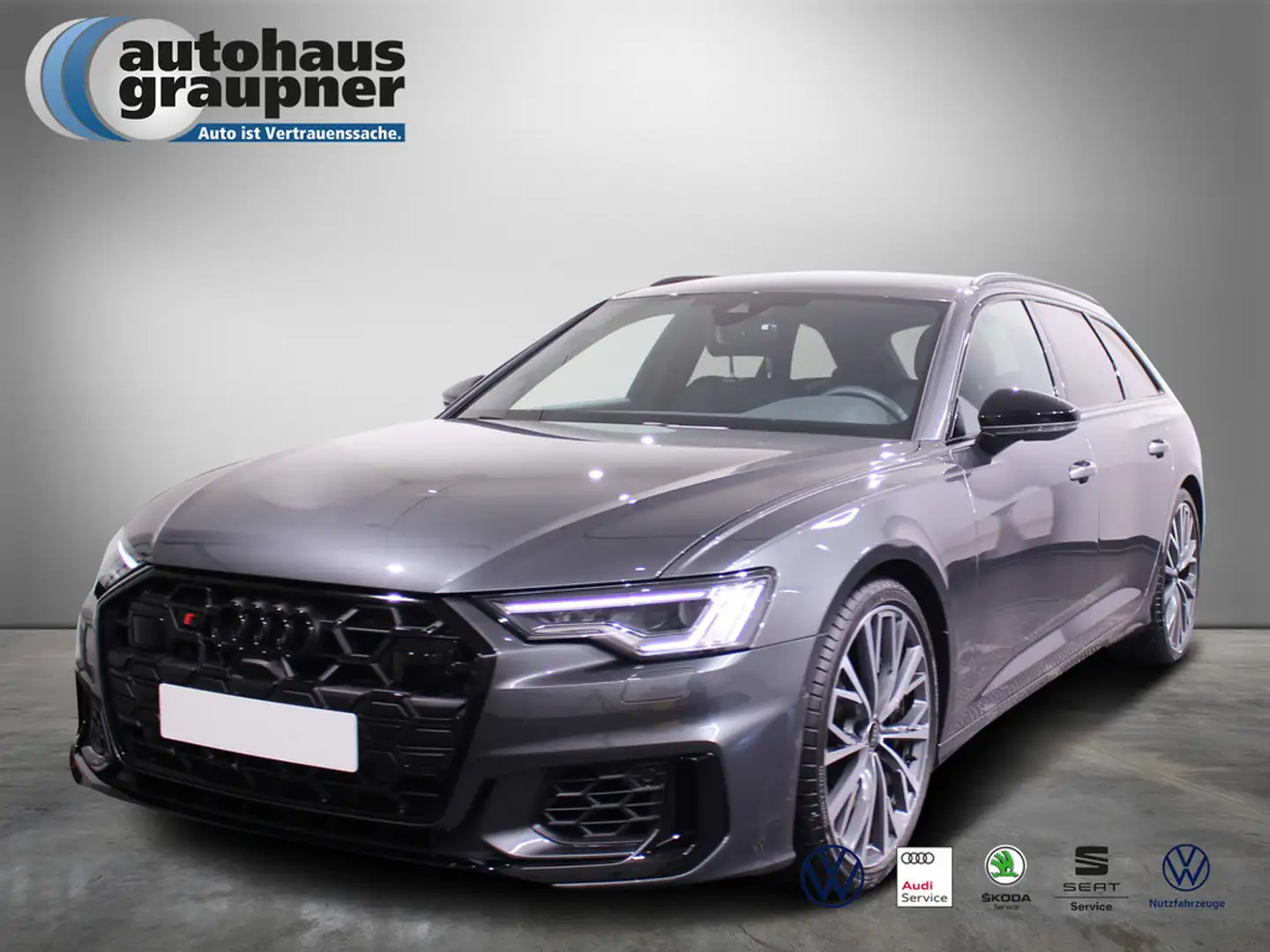 Audi S6 Avant 3.0 TDI quattro AHK ACC MATRIX-LED Grau - 1