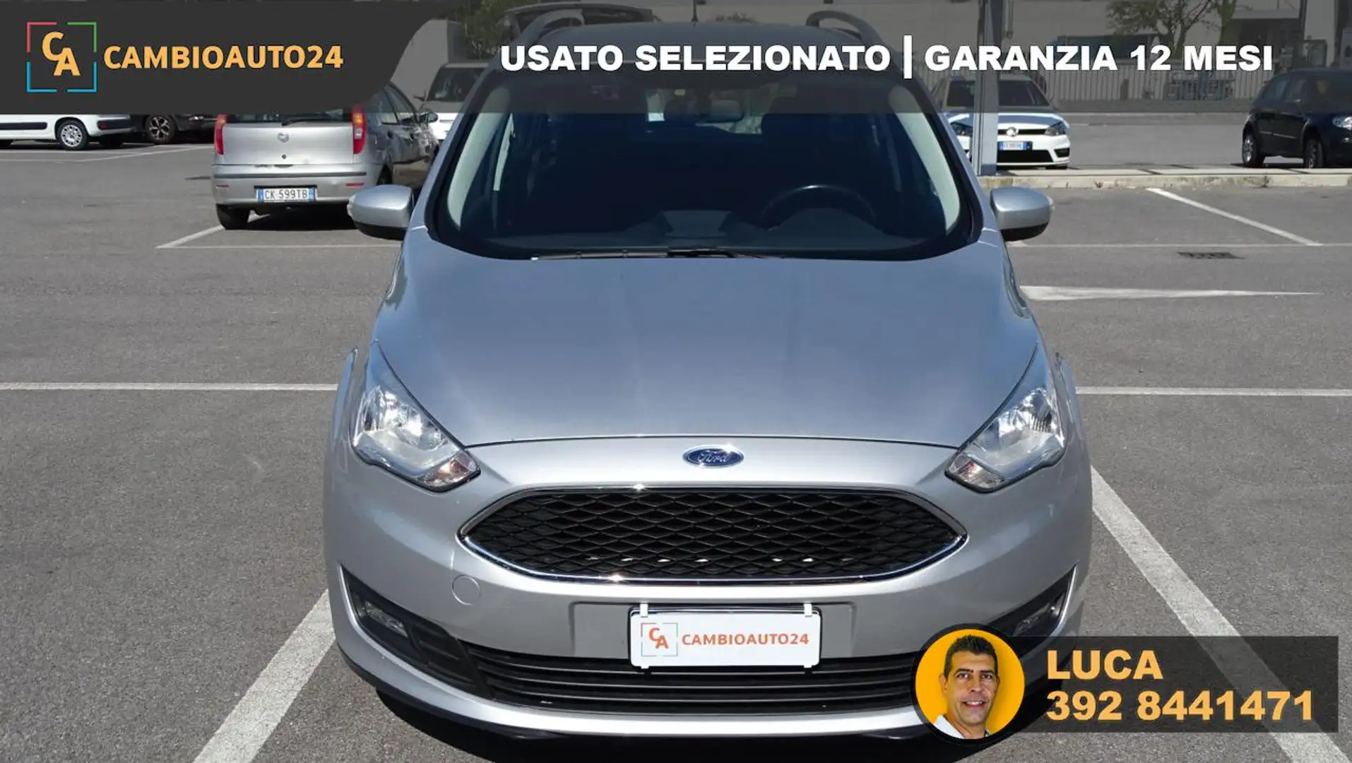 Ford C-Max 7 2.0 TDCi 150CV Powershift Start&Stop Business Grigio - 1
