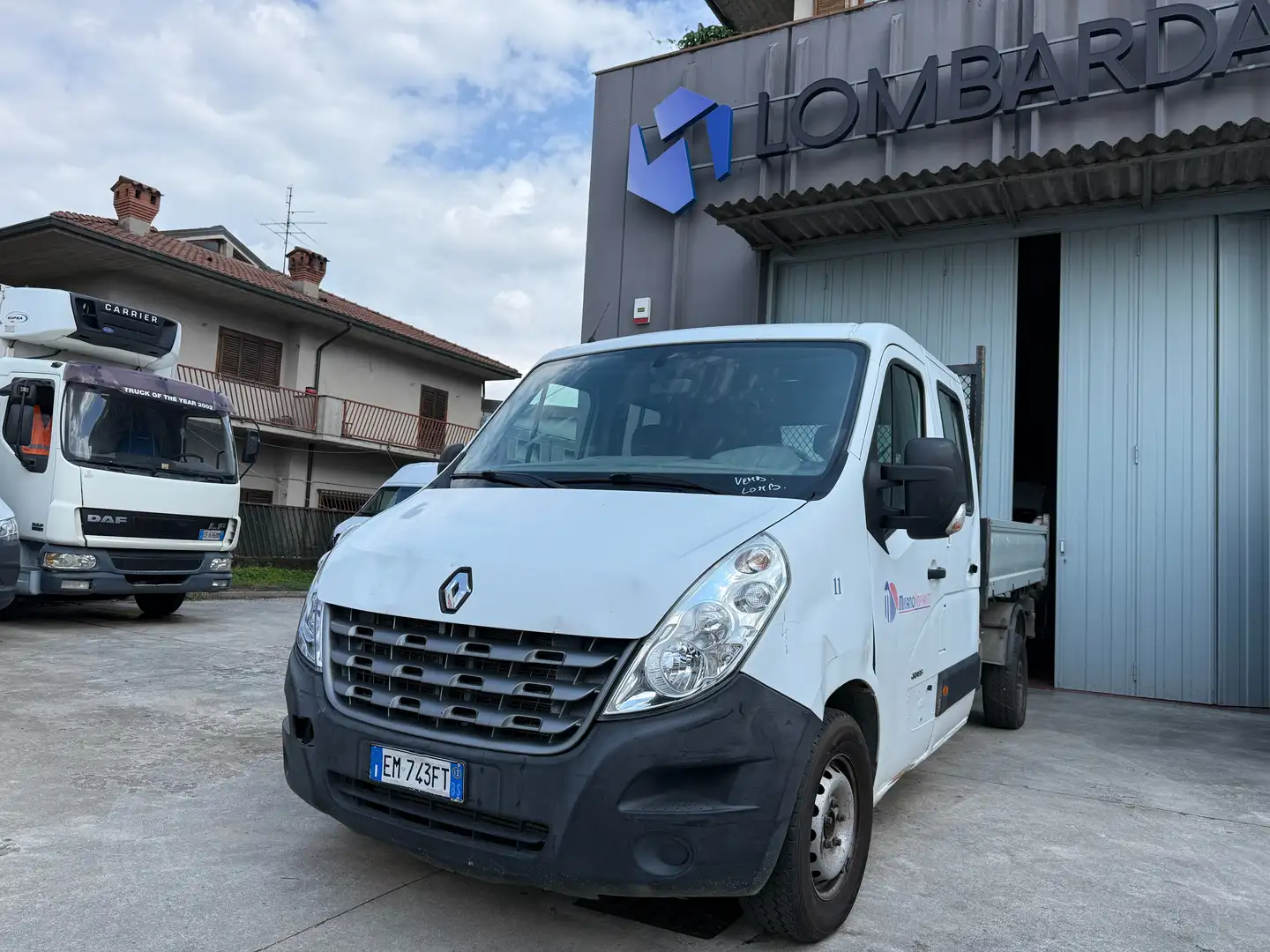 Renault Master 2.3/7 POSTI/RIBALTABILE/2012 Bianco - 1