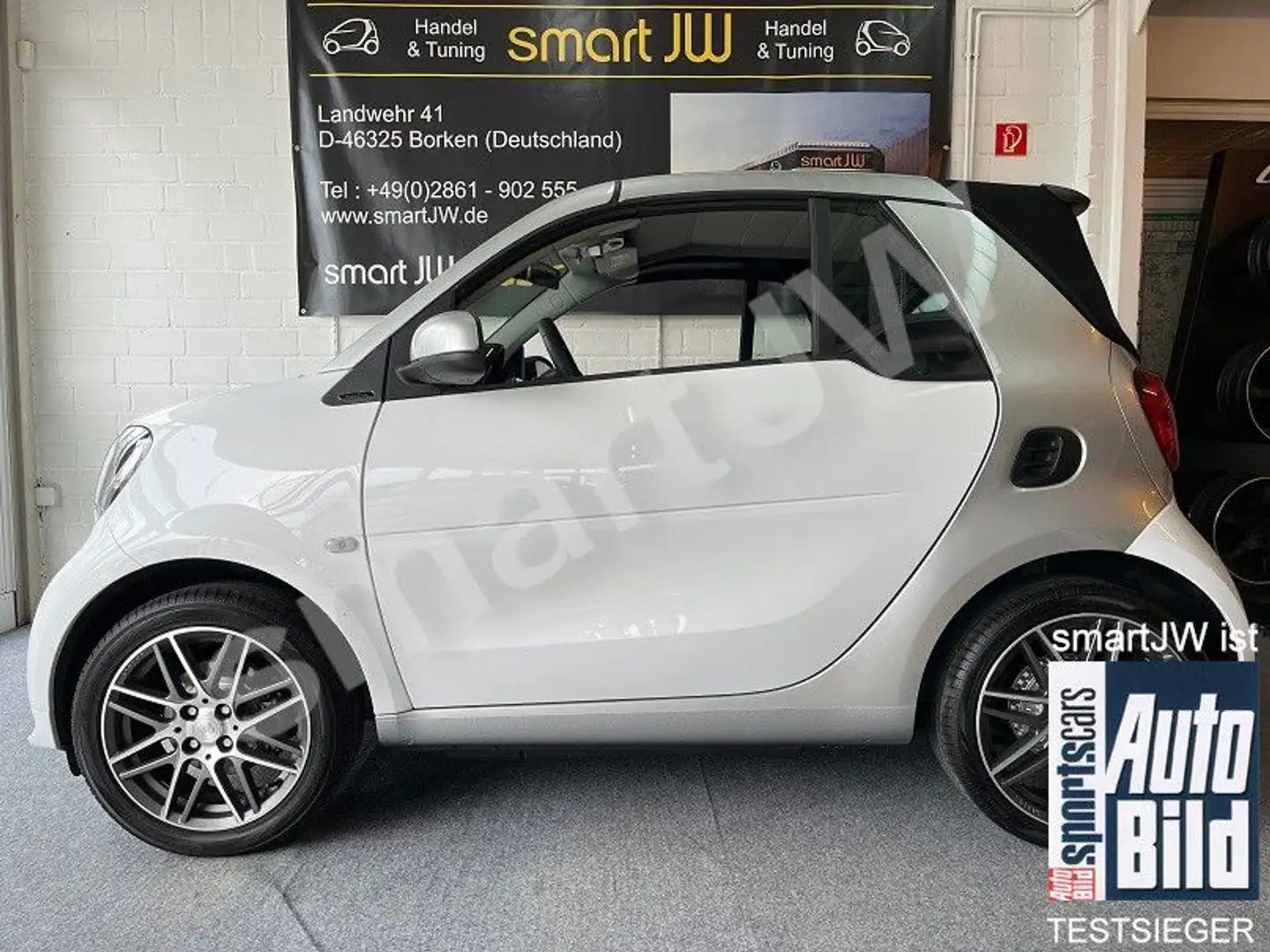 smart forTwo BRABUS Xclusive Style Kamera Navi Soundsystem Weiß - 1