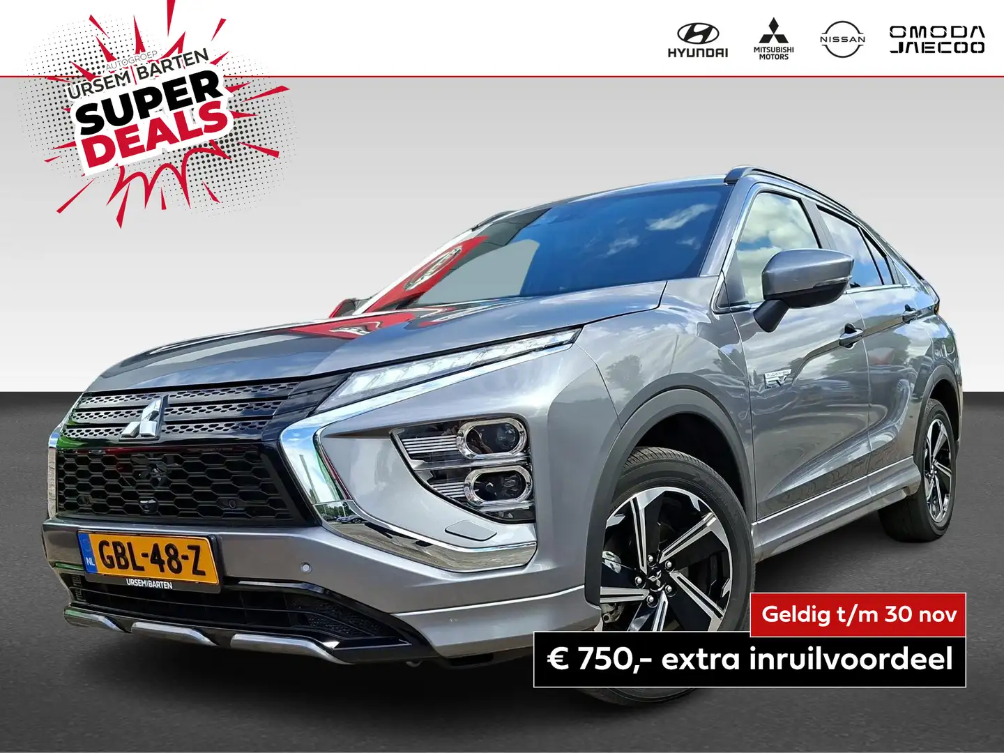 Mitsubishi Eclipse Cross 2.4 PHEV Executive Grijs - 1