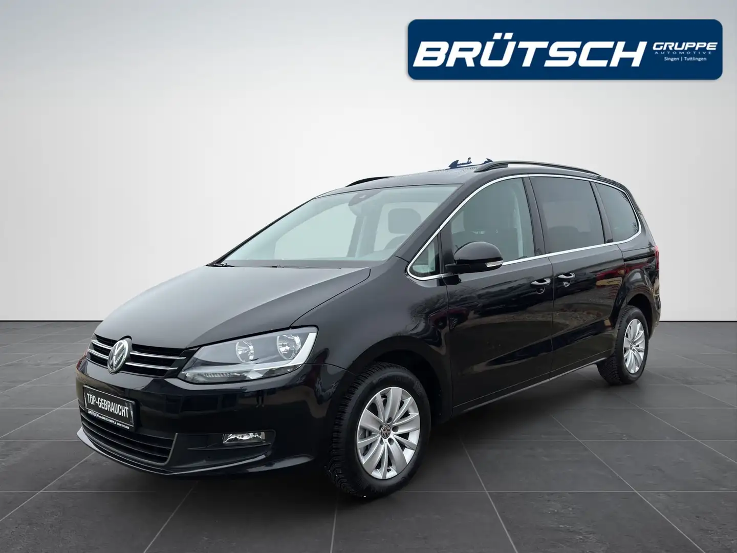 Volkswagen Sharan 1.4 TSI Comfortline DSG / KLIMA / 7-SITZE / NAVI / Negru - 1