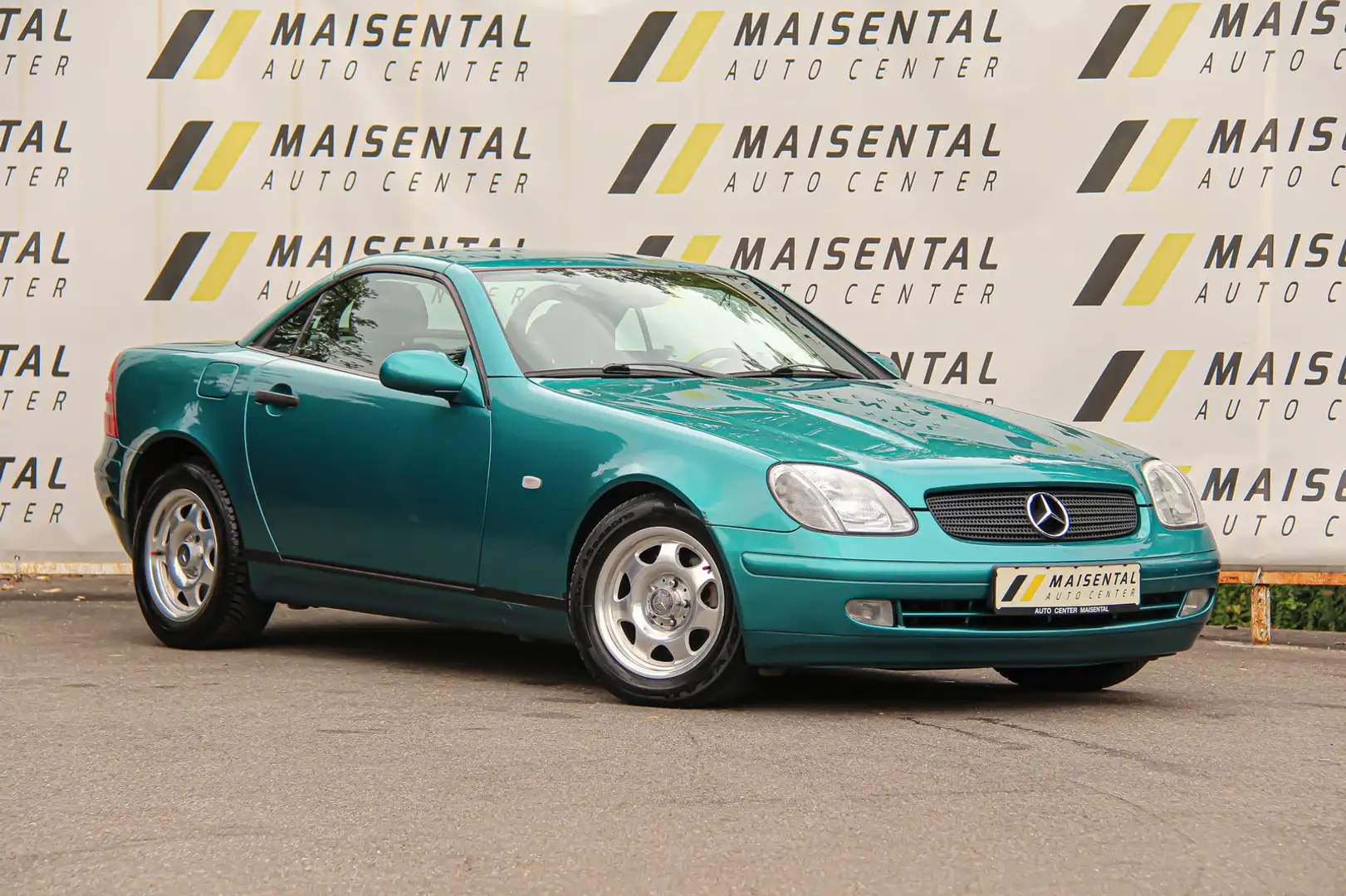 Mercedes-Benz SLK 200 Leder|Klima|Sitzheizung|ZV|BC|El. Verde. Vert - 1