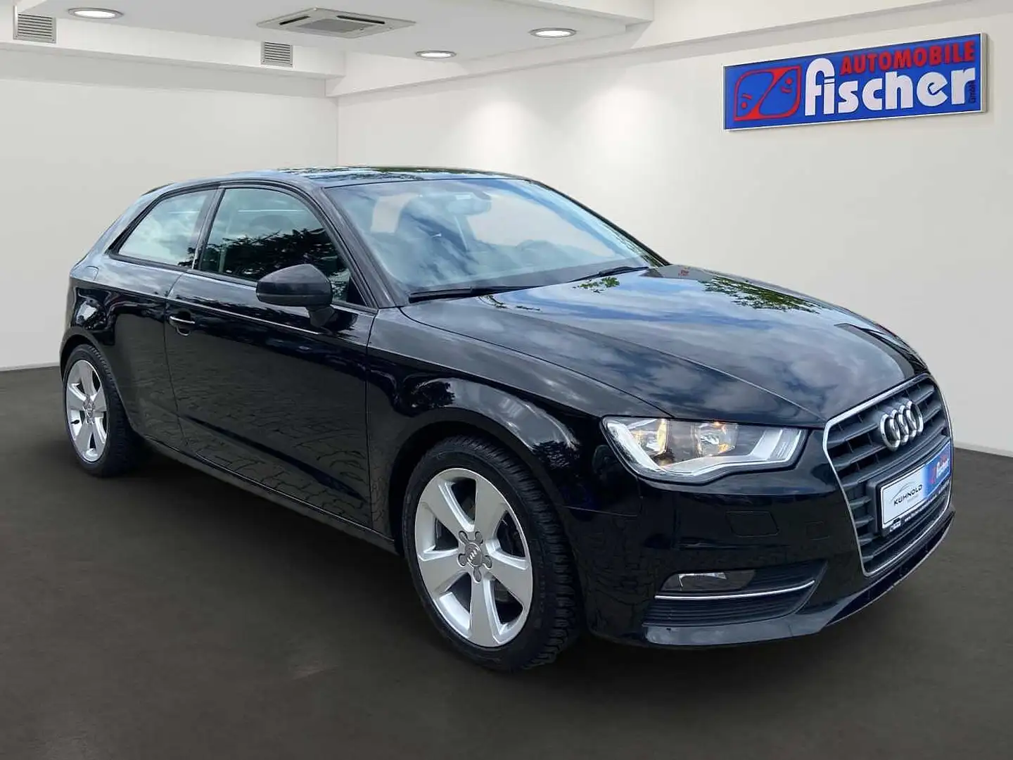 Audi A3 1.8 TFSI Ambition Garantie Sitzhzg PDC Navi Leder Noir - 2