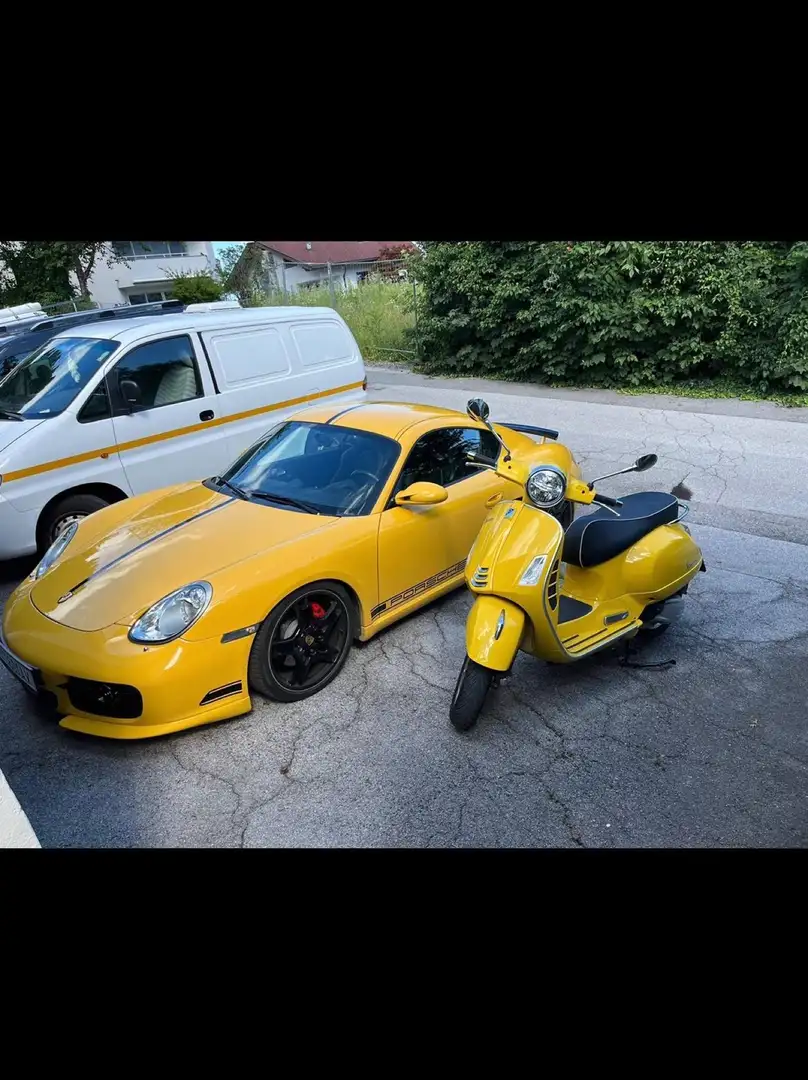 Porsche Cayman S 3,4 Gelb - 1