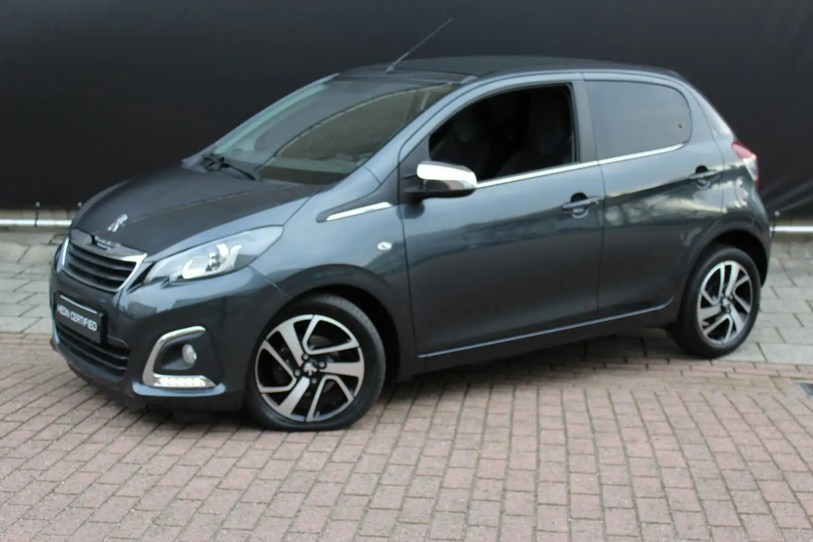 Peugeot 108 1.0 e-VTi Allure TOP! - Airco - Cabriodak - Androi Grau - 2