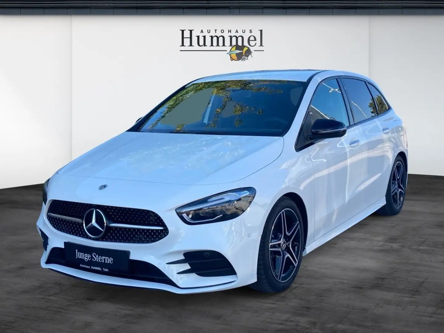 Mercedes-Benz B 180 d Österreich-Edition AMG Line RKam Klima Weiß - 2