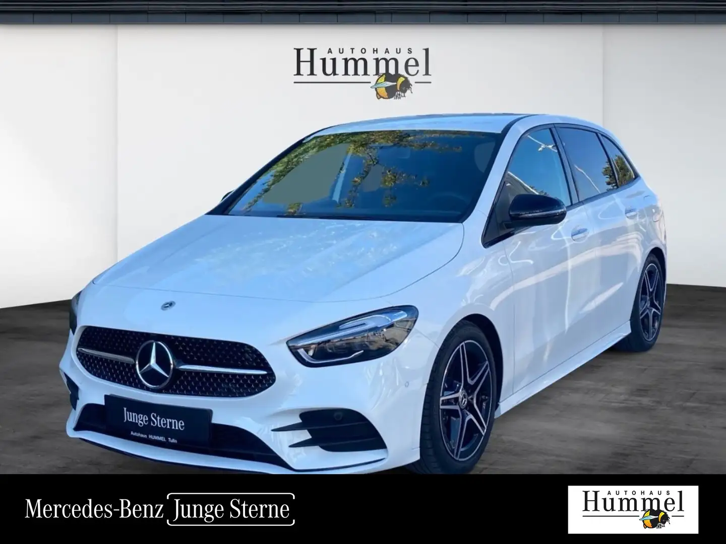 Mercedes-Benz B 180 d Österreich-Edition AMG Line RKam Klima Weiß - 1