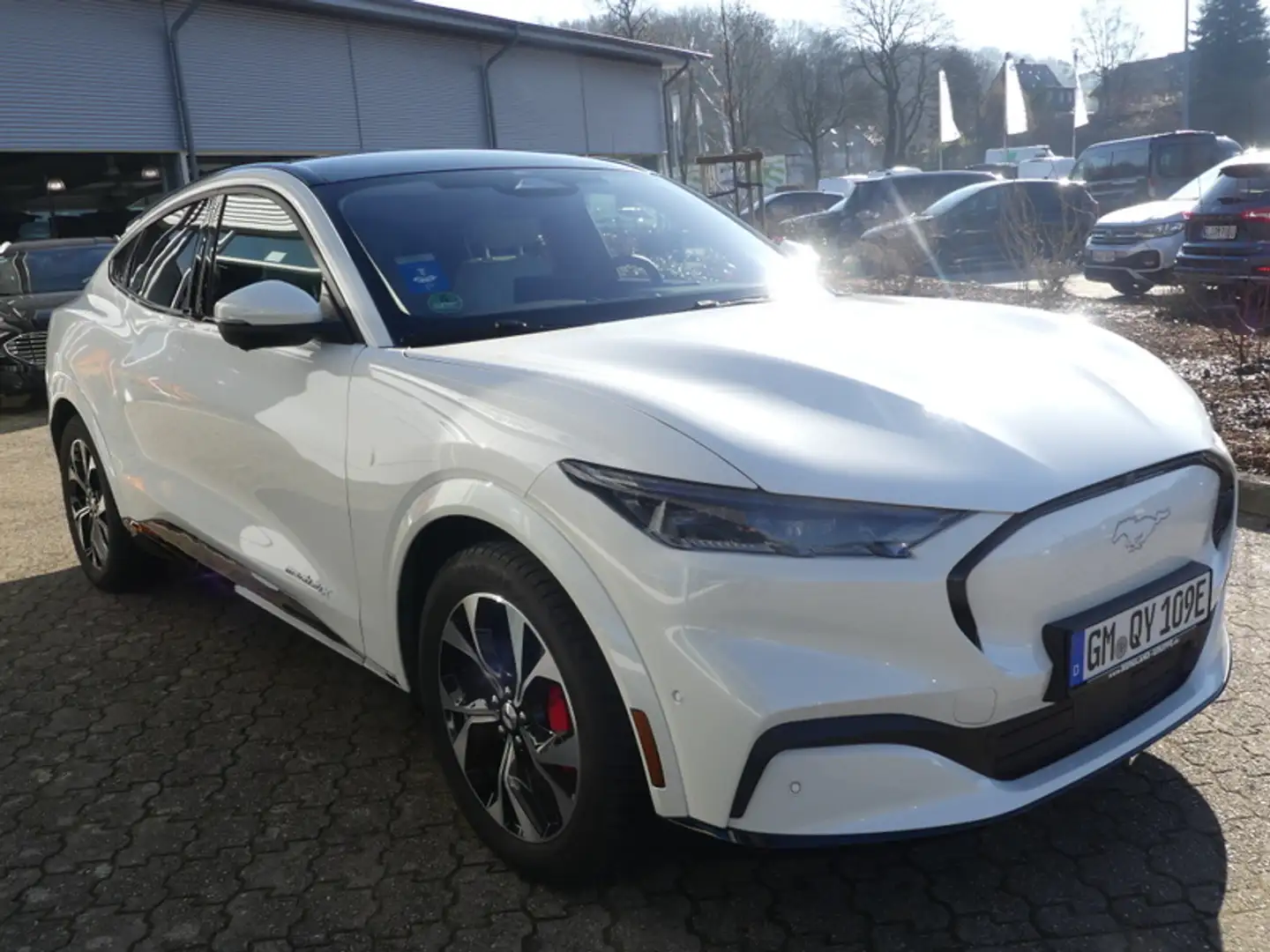Ford Mustang Mach-E AWD DUAL 351PS White Edition Weiß - 2