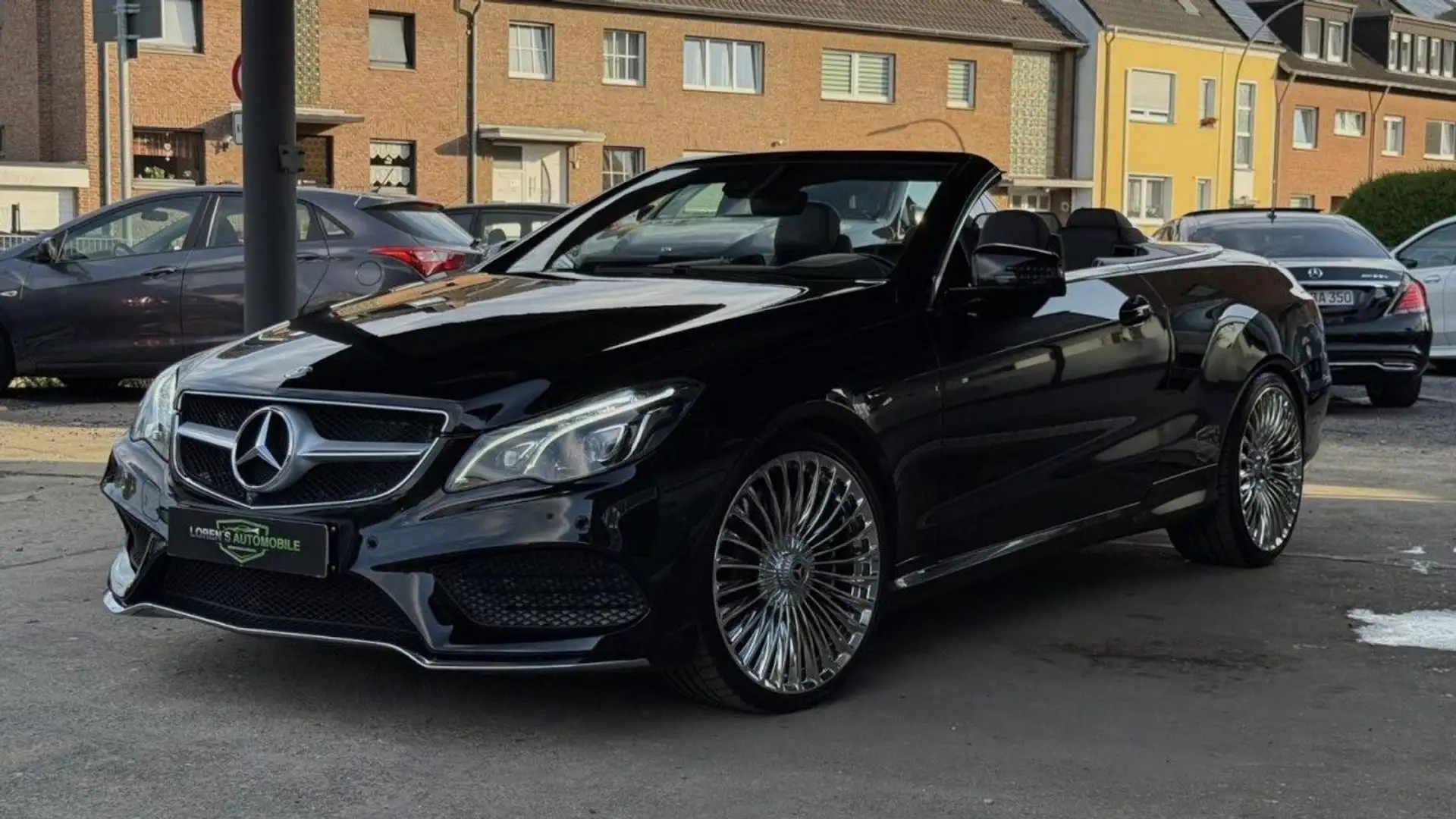 Mercedes-Benz E 500 E -Klasse-500 Cabrio*Amg*20Zoll*360*Memory*Voll* Negro - 2