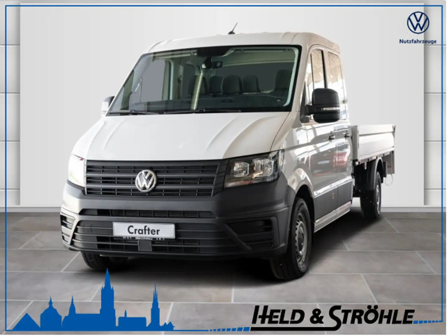 Volkswagen Crafter 35 DoKa Pritsche LR 103 kW Heckantrieb Blanco - 1