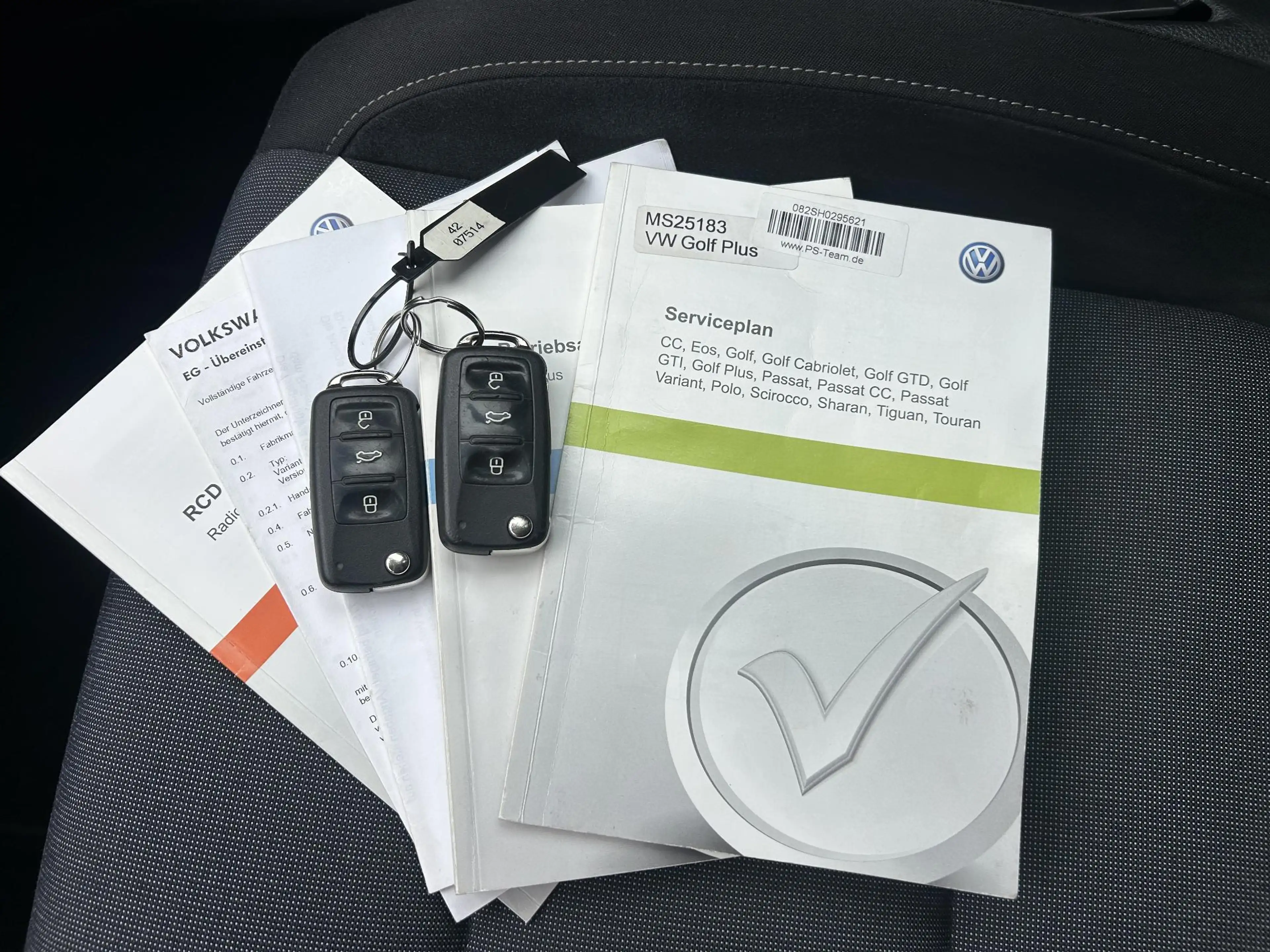 Volkswagen Golf Plus 1.4 TSI Highline airco/cruise control/stoelverwarm — photo 2