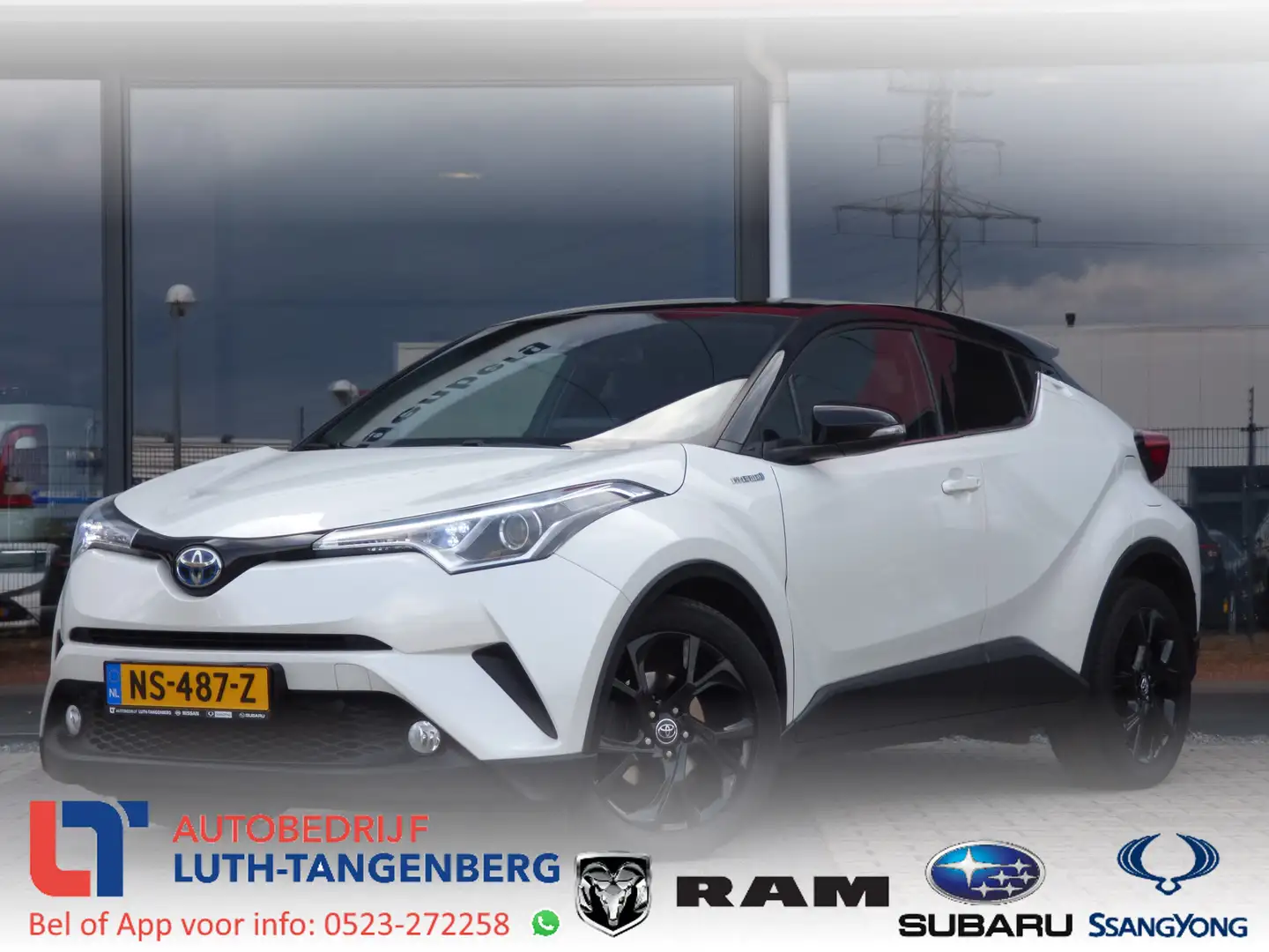 Toyota C-HR 1.8 Hybrid BI-TONE | Navi | AUR Camera | Blanc - 1