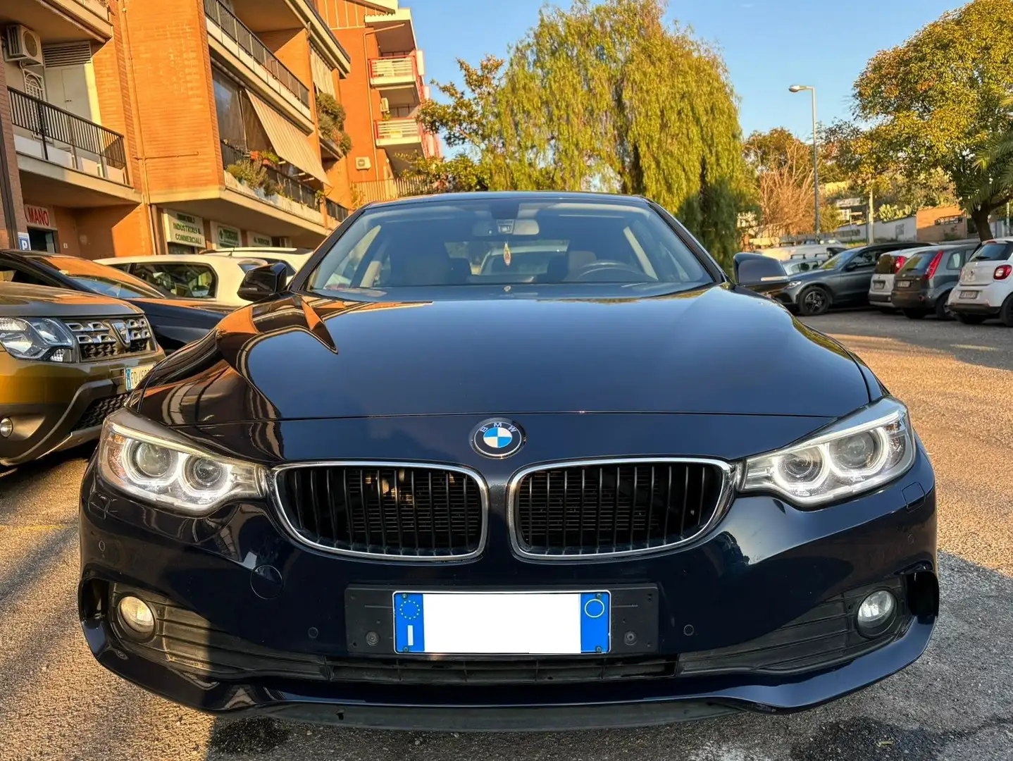 BMW 420 D Coupe 184cv automatico UNI PROPRIETARIO Синій - 2