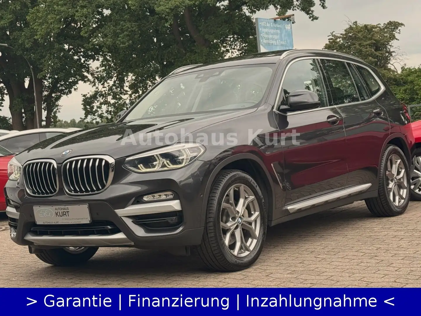 BMW X3 xDrive 25 d XLine PANO*KAMERA*LED*1HD*TÜV NEU Gris - 2