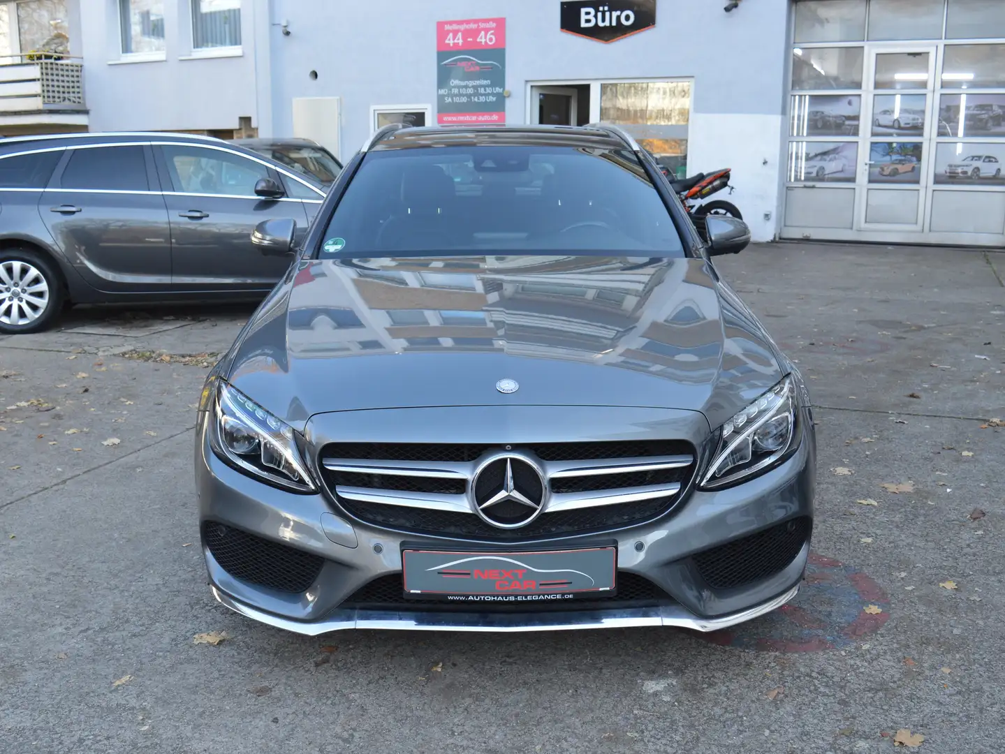 Mercedes-Benz C 180 C 180 T CGI-AMG Line*Schiebedach*Leder*Navi* Gris - 2