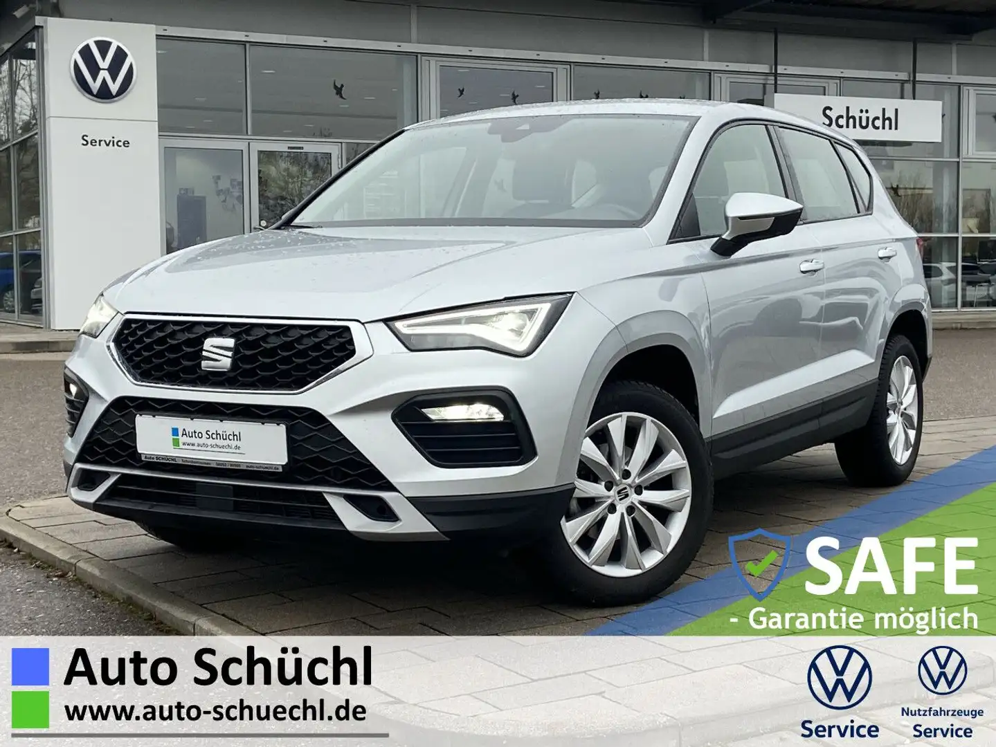 SEAT Ateca 1.5 TSI Style NAVI-PRO+LED+AHK+FULL-LINK+S Silber - 1
