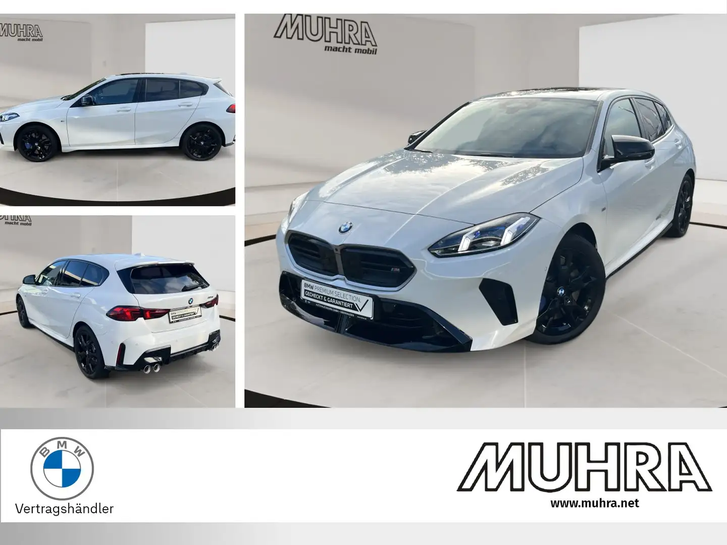 BMW 135 M135 xDrive Panoramadach Lenkradheizung Memoryfunk Blanc - 1