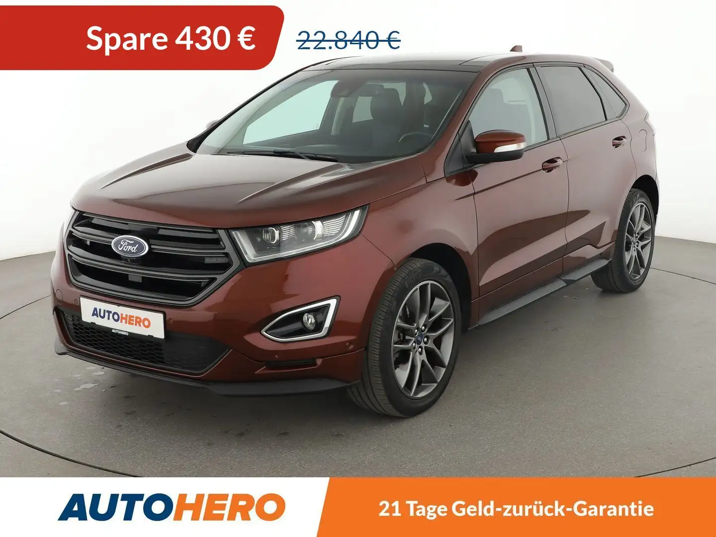 Ford Edge 2.0 TDCi Bi-Turbo Sport 4x4 Aut.*NAVI*CAM*PDC* Braun - 1