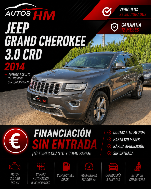 Jeep Grand Cherokee 3.0CRD Limited 250 Aut. - foto 1
