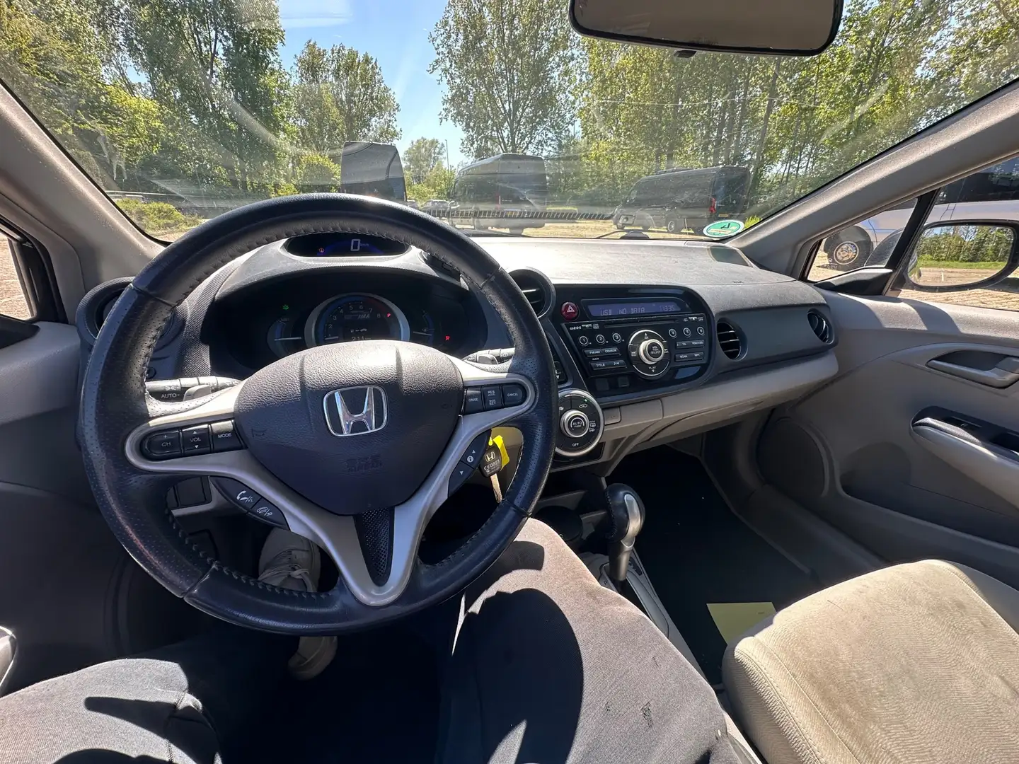 Honda Insight 1.3 Elegance IMA Hybrid Airco Cruise Black Magic Schwarz - 2