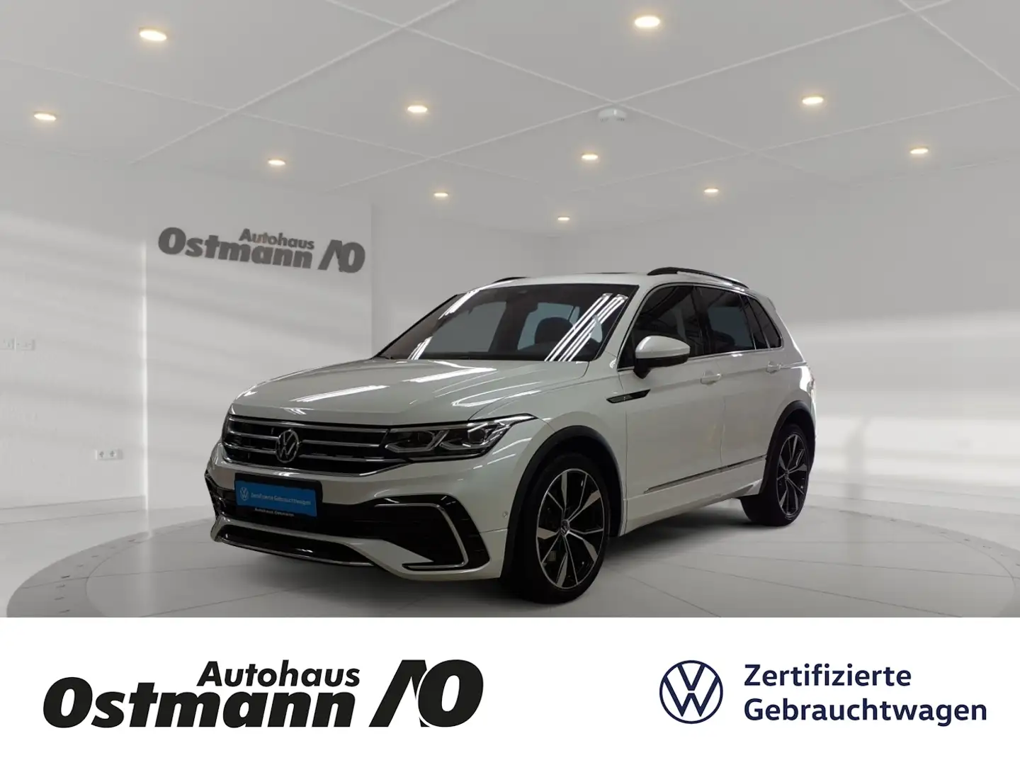Volkswagen Tiguan R-Line 2.0 l TDI 4MOTION DSG Wit - 1