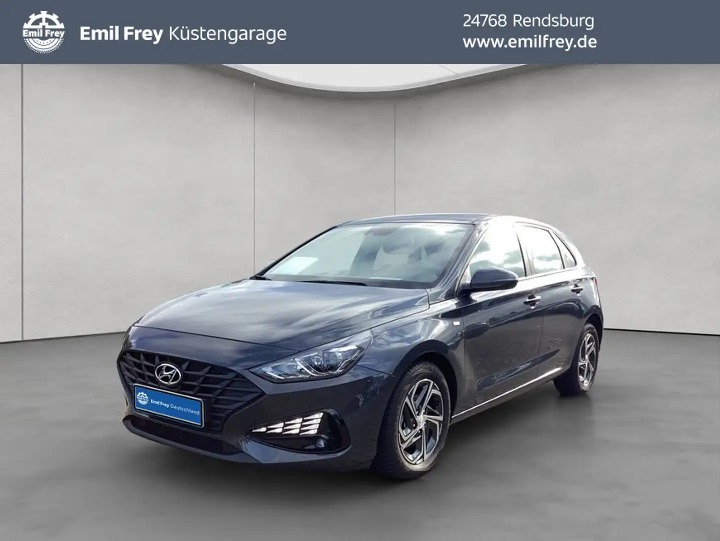 Hyundai i30 1.0 T-GDI 48V-Hybrid Gris - 1