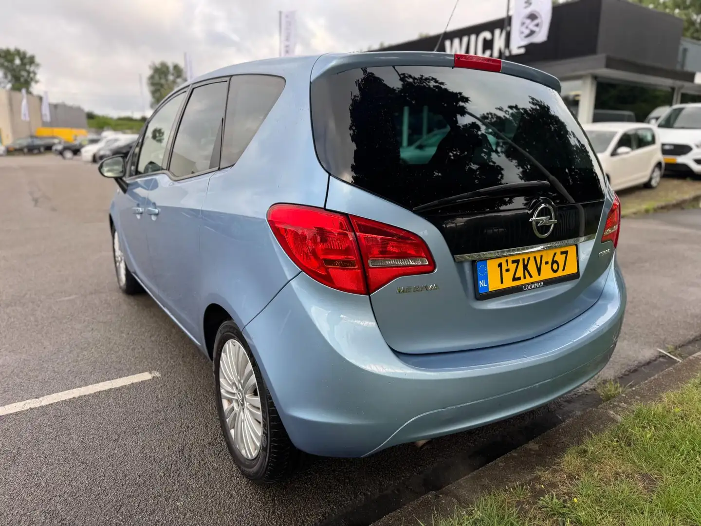 Opel Meriva 1.4 Turbo Design Edition Airco Cruise Control APK Bleu - 2