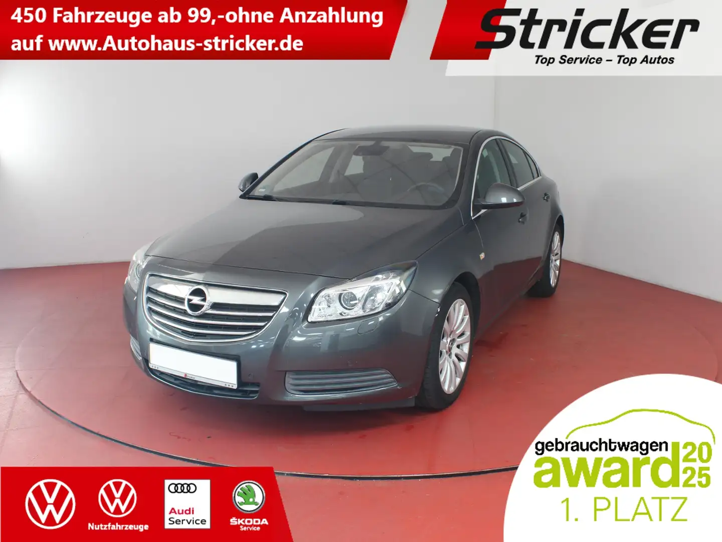 Opel Insignia 2.0 CDTI TÜV bis 11.2025 Navi Einparkhilfe Срібний - 1