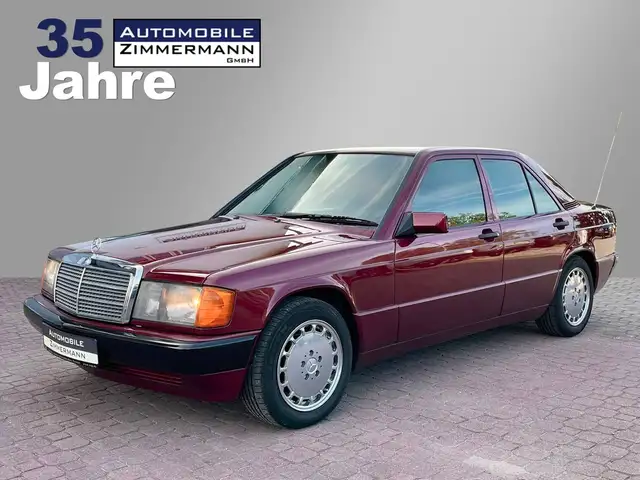 Mercedes-Benz 190 W201 190E 1.8 Avantgarde Rosso*Sammlerzustand*Scheckheft*H-Kennzeichen*