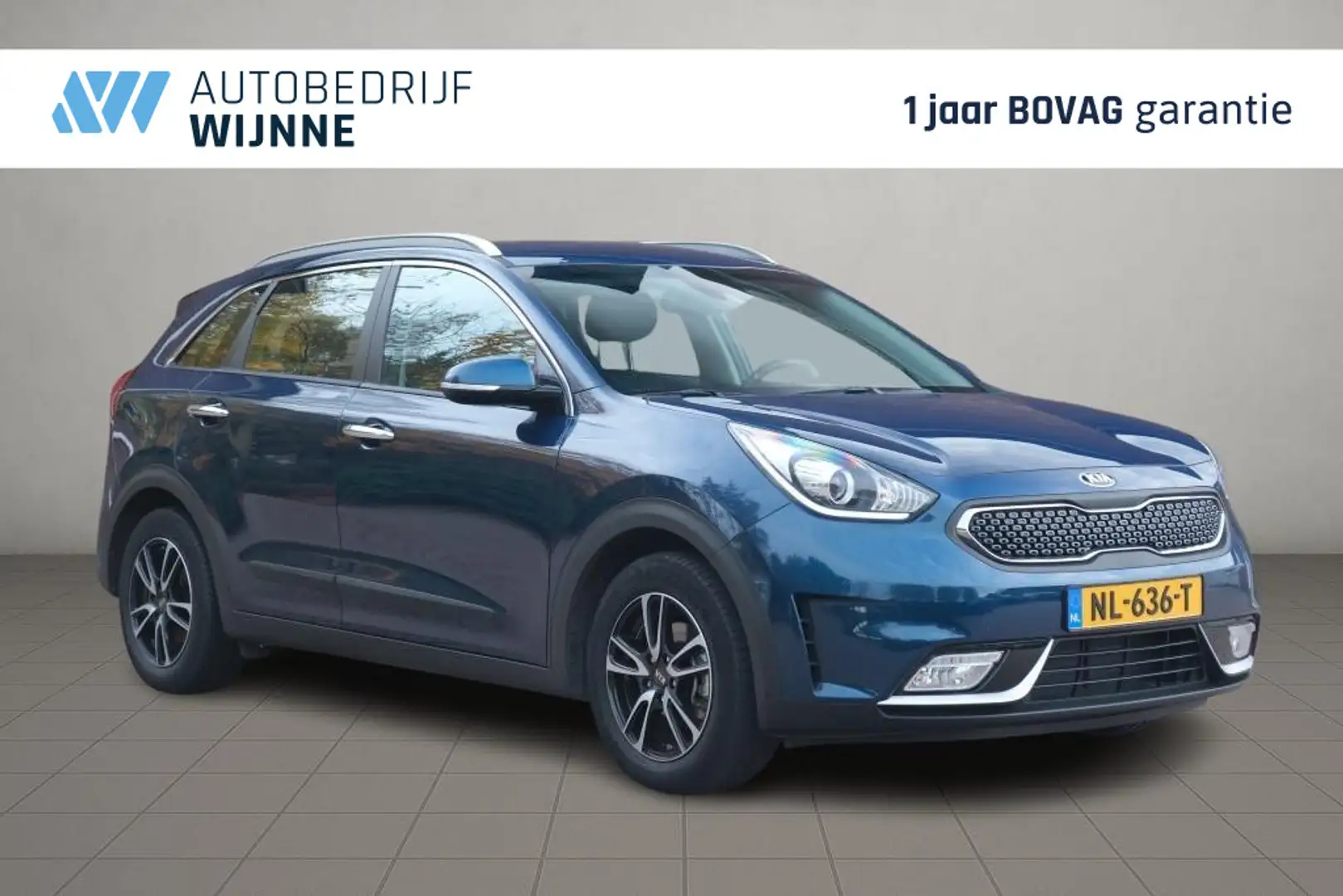 Kia Niro 1.6 GDi Hybrid 141pk DCT6 First Edition | Navi | A Bleu - 1