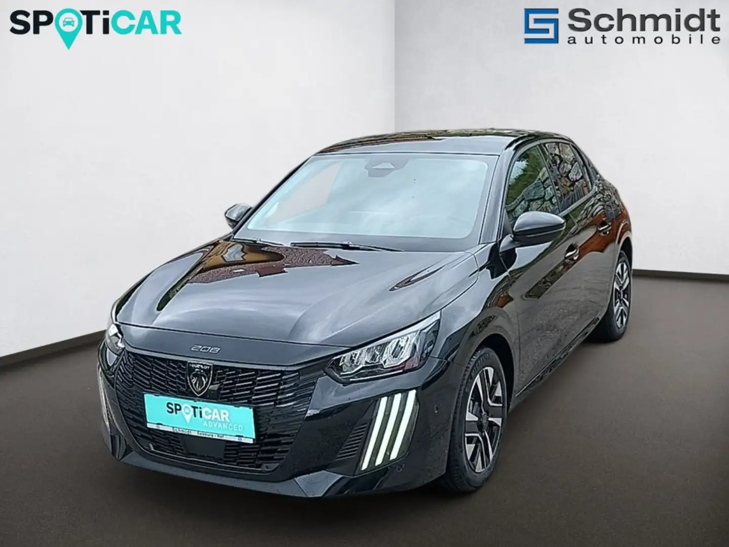 Peugeot 208 Allure Benzin 100 6-Gang manuell Negro - 1