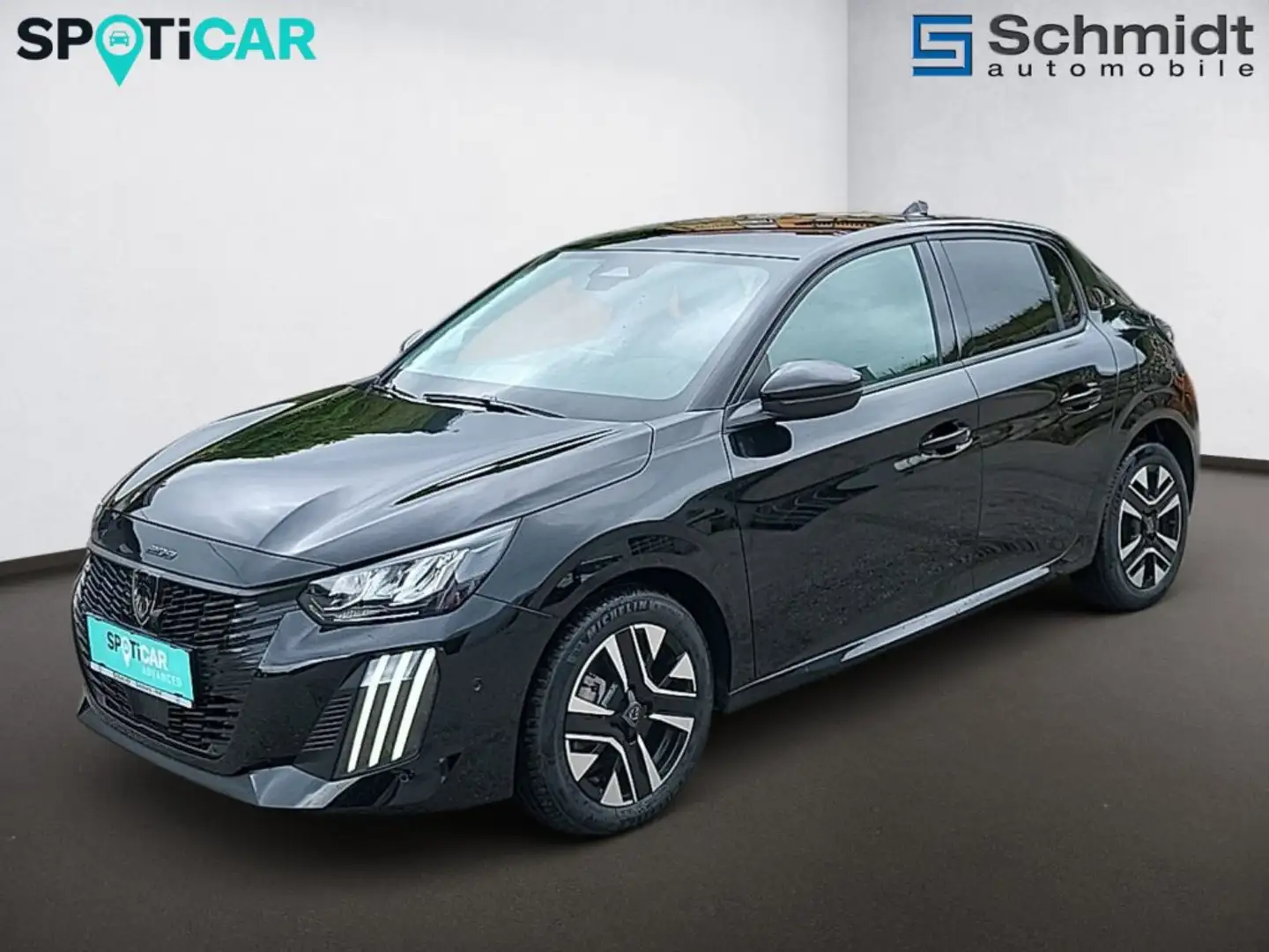 Peugeot 208 Allure Benzin 100 6-Gang manuell Negro - 2