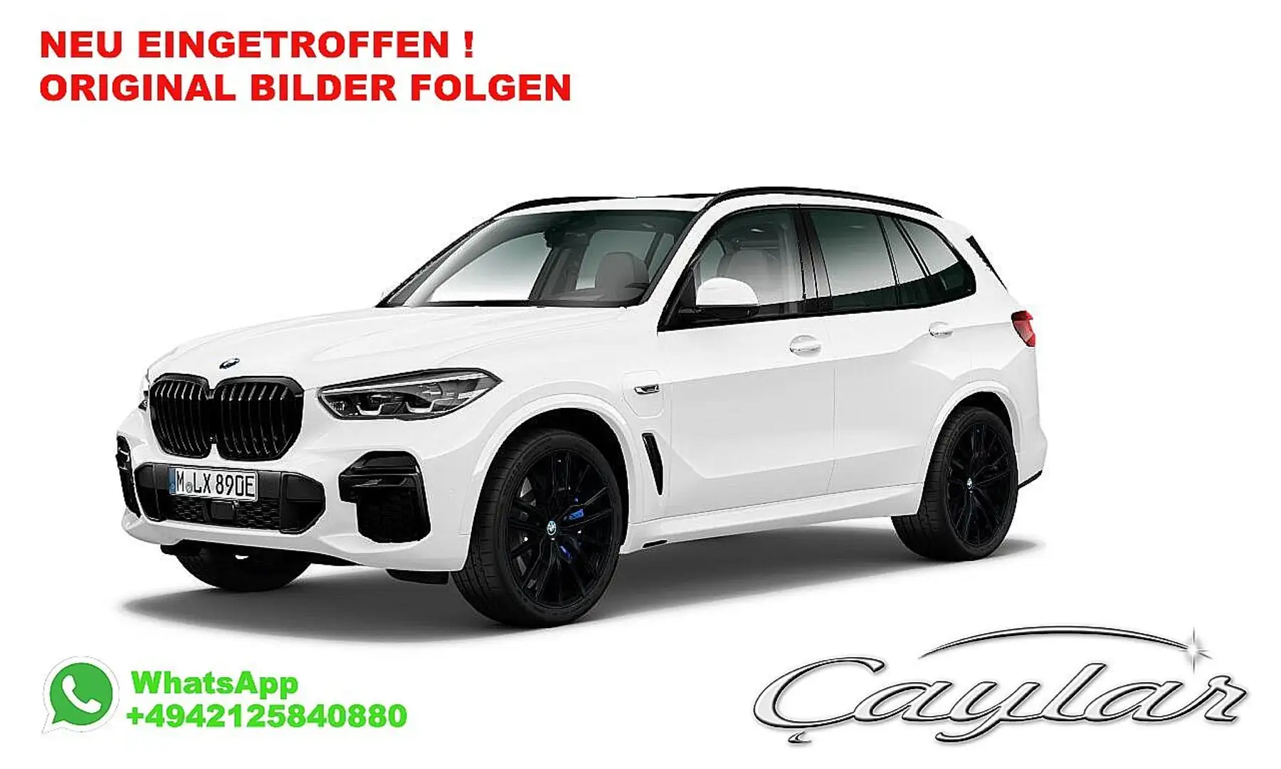 BMW X5 45e M SPORT SKY LOUNGE B&W 22" Weiß - 1