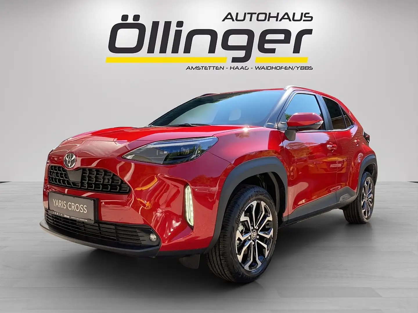 Toyota Yaris Cross 1,5 VVT-i Hybrid Active Drive Aut. Rot - 1
