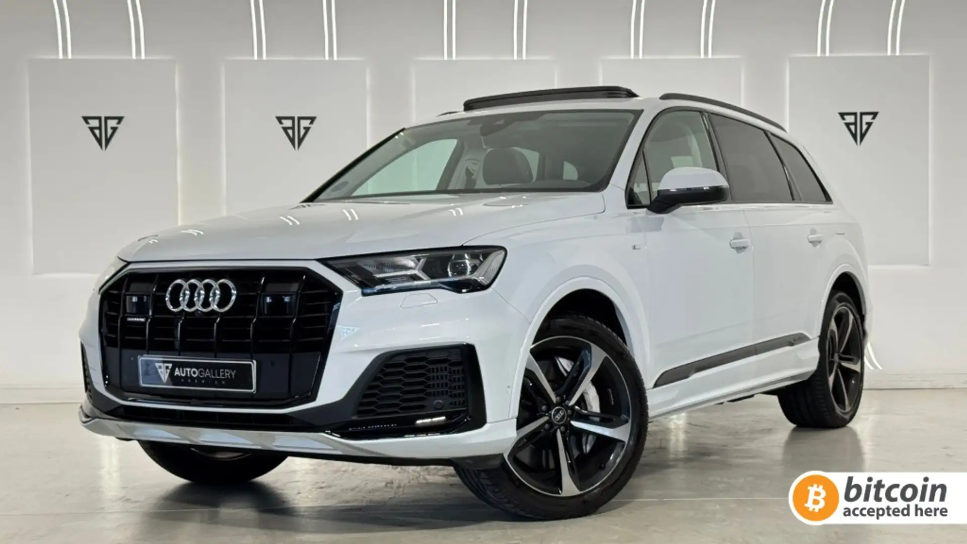 Audi Q7 55 TFSIe S line quattro tiptronic Blanco - 1