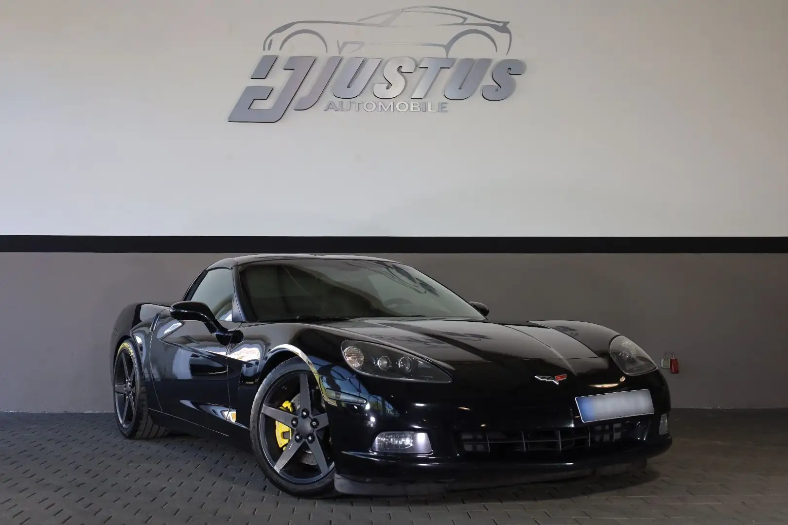 Corvette C6 6.0 V8 Coupé/TARGA/UNFALLFREI/NURNACHTERMIN!! Noir - 1