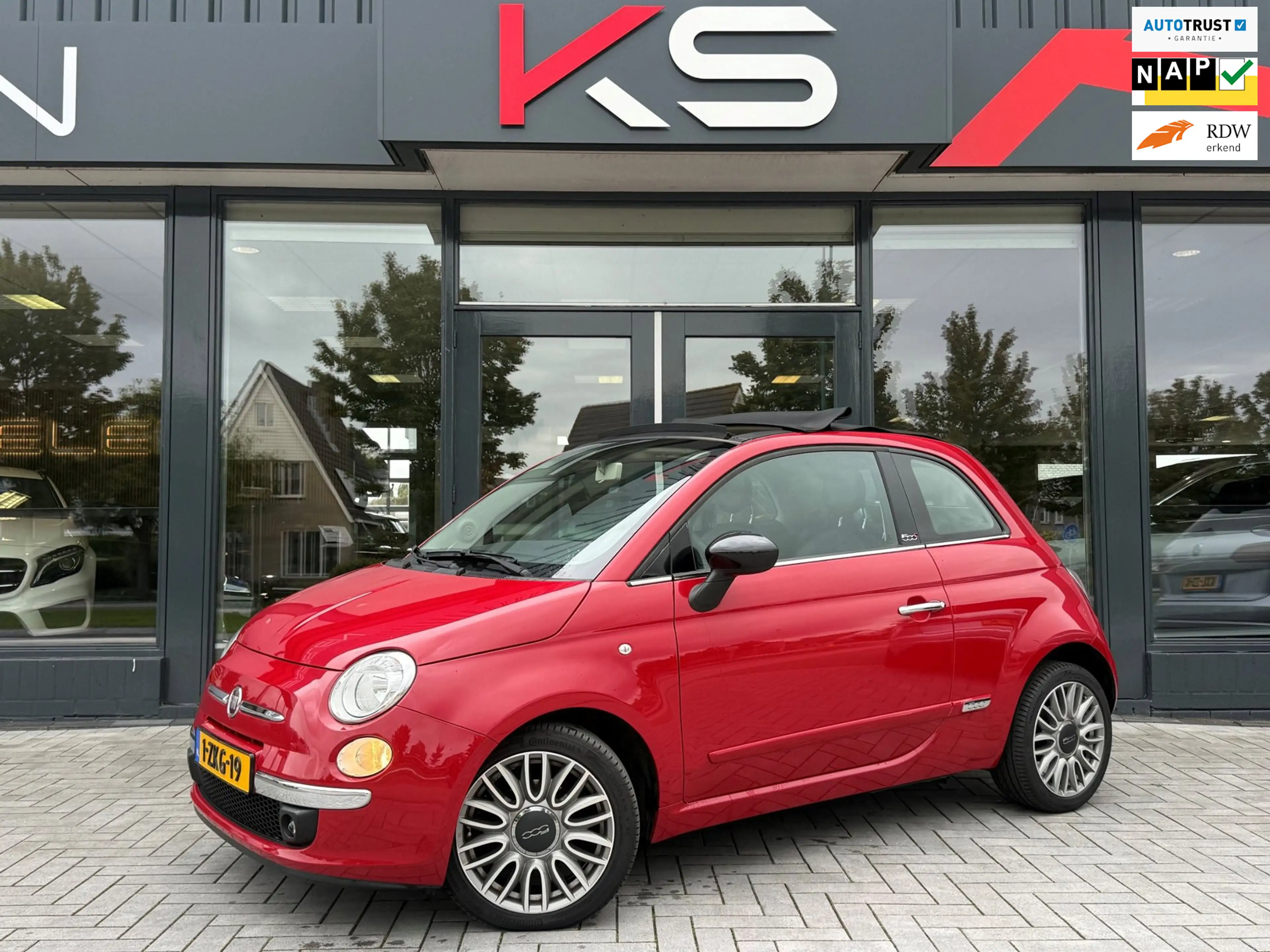 Fiat 500C 0.9 TwinAir Turbo Cult Automaat Leder Nap Pdc