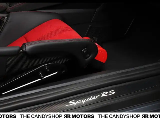 Porsche Boxster 718 Boxster Spyder RS *Vanadiumgraumetallic*Wei... Ansicht 24
