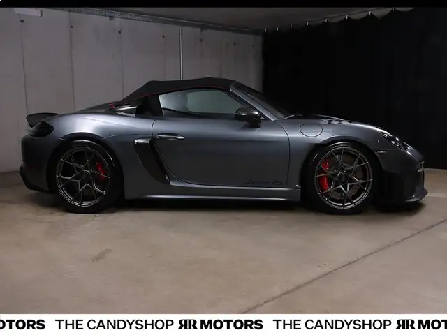 Porsche Boxster 718 Boxster Spyder RS *Vanadiumgraumetallic*Wei... Ansicht 4