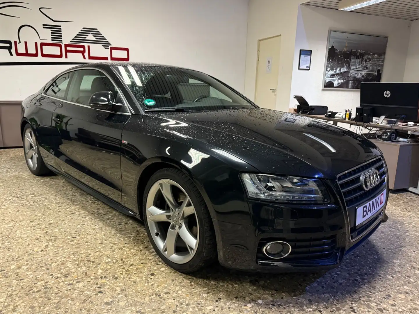 Audi A5 Coupe 1.8 TFSI Automatik - TÜV NEU - 1. Hand Schwarz - 1